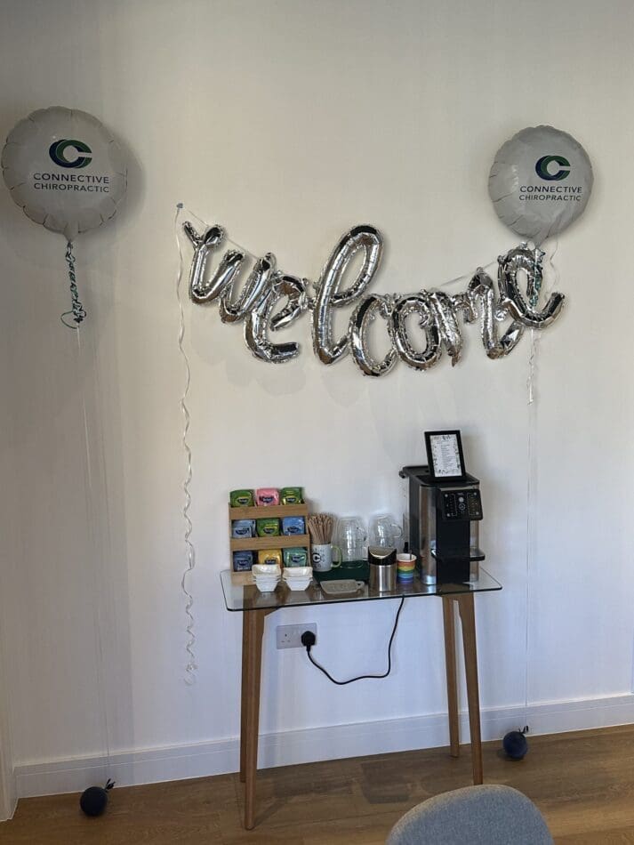 Tea Station at Connective Chiropractic